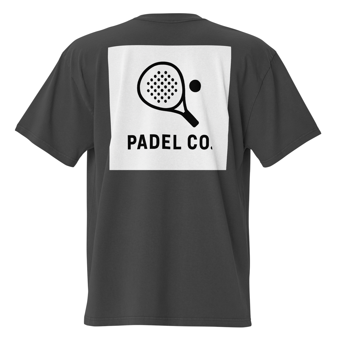 Padel Co. Unisex Premium Oversized T-Shirt (Black)