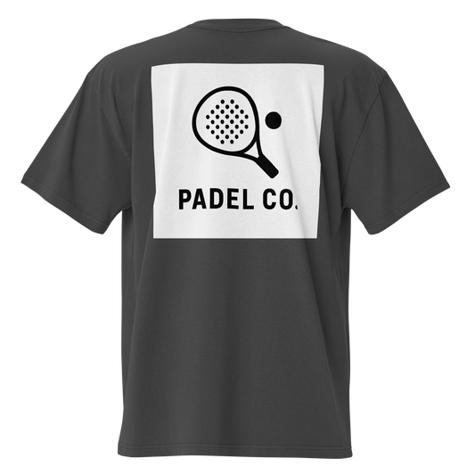 Padel Co. Unisex Premium Oversized T-Shirt (Black)